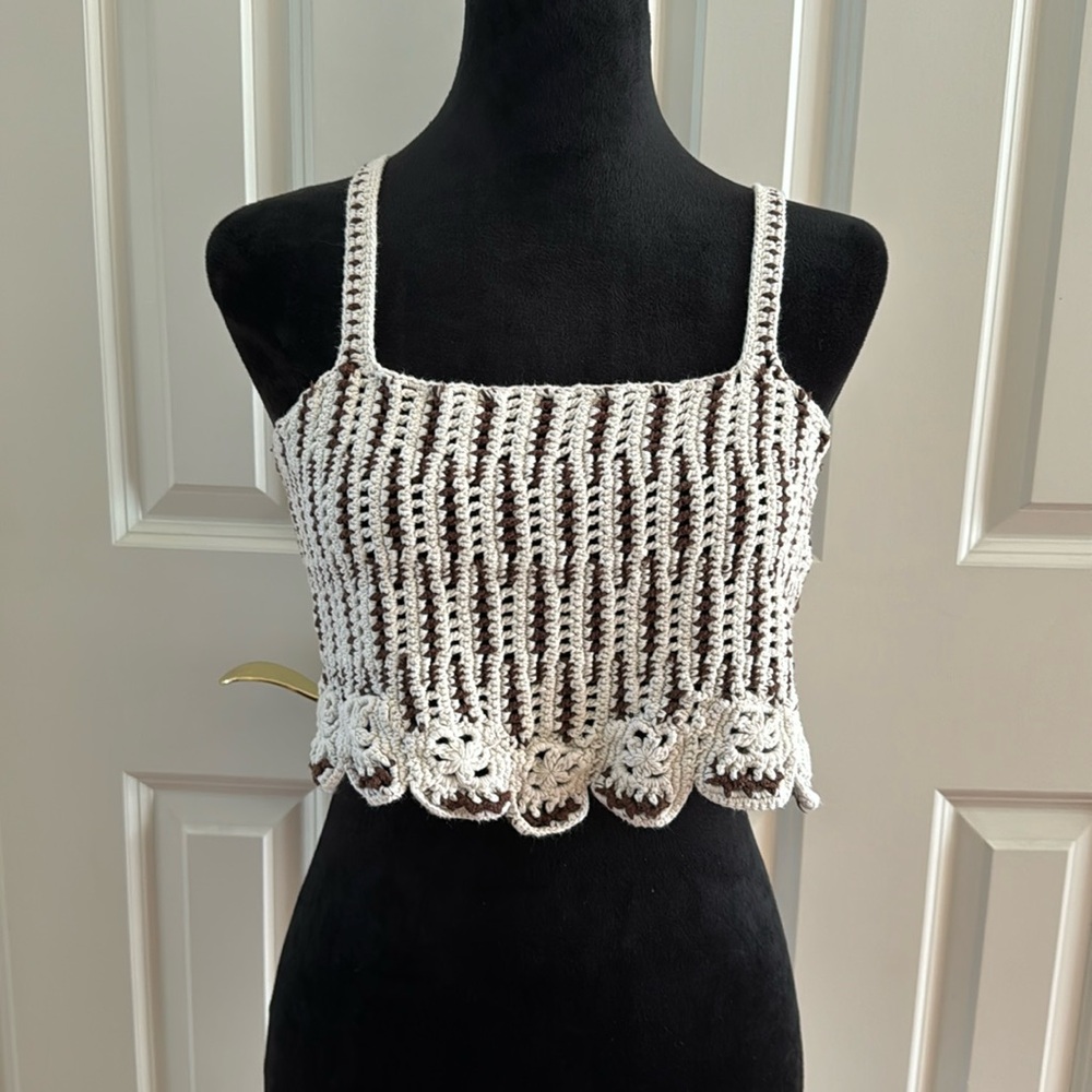 Knit tank top